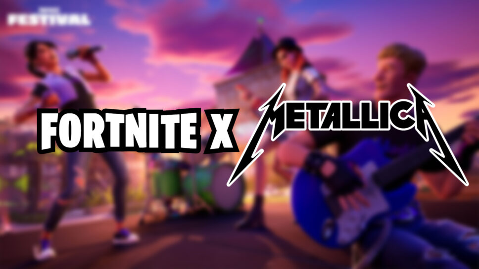 Leaks reveal a Metallica concert will happen in Fortnite in Season 3 cover image
