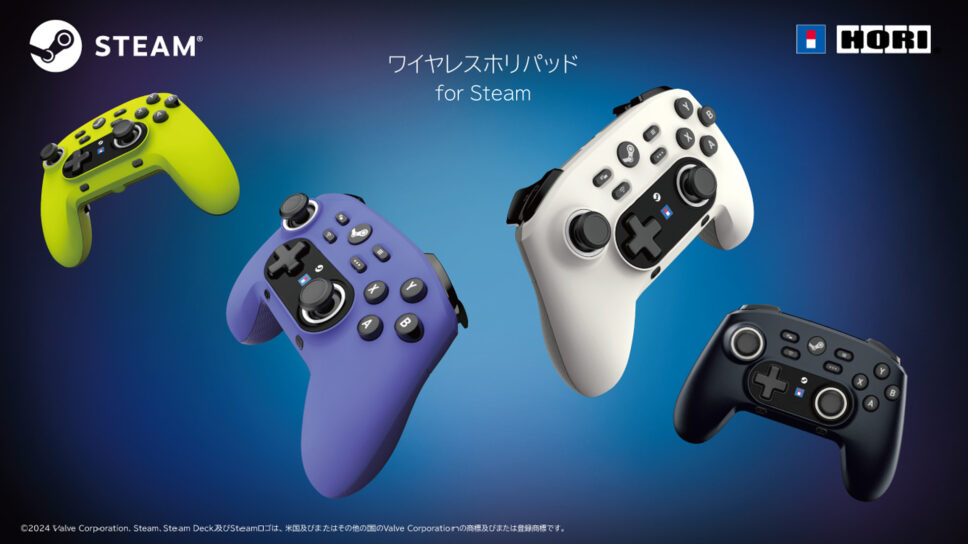 New official Steam controller by Japanese company HORI cover image