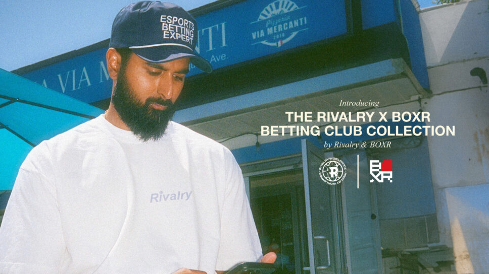 Launders reveals Rivalry x BOXR Betting Club collection: “Nothing shows signs of a real community growing like people wearing your clothes.” cover image