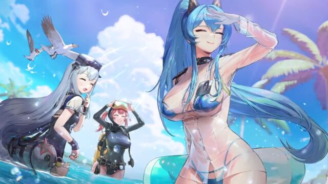 Goddess of Victory: NIKKE’s new collab with Dave the Diver (Costumes & minigame) preview image