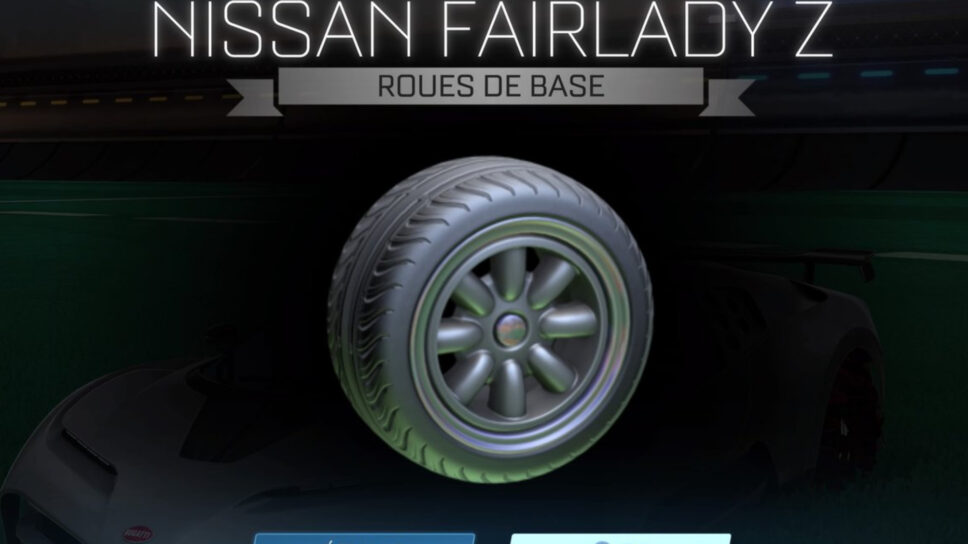 Rocket League Players to get free Nissan Fairlady Z Wheel cover image