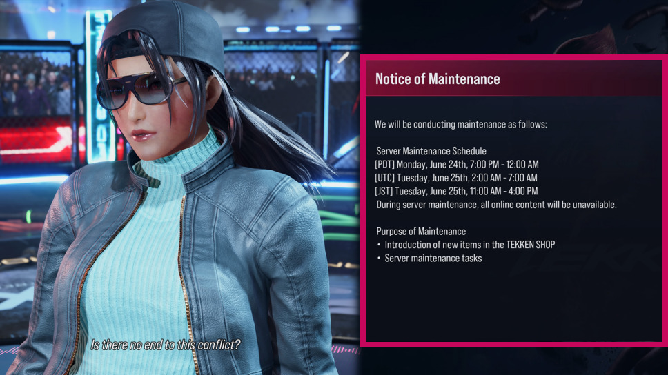 Is TEKKEN 8 down? How to check the server status and maintenance schedule cover image