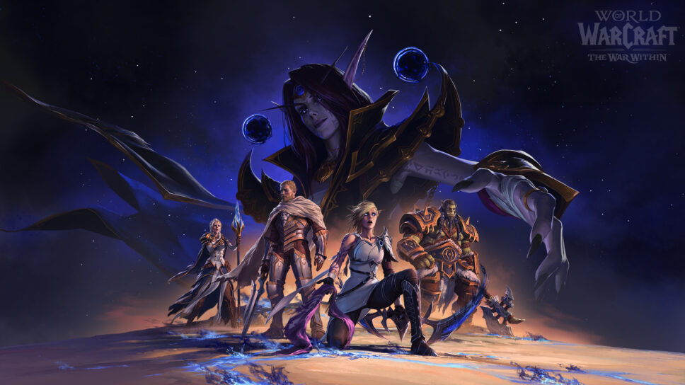 Blizzard reveals World of Warcraft: The War Within release date cover image