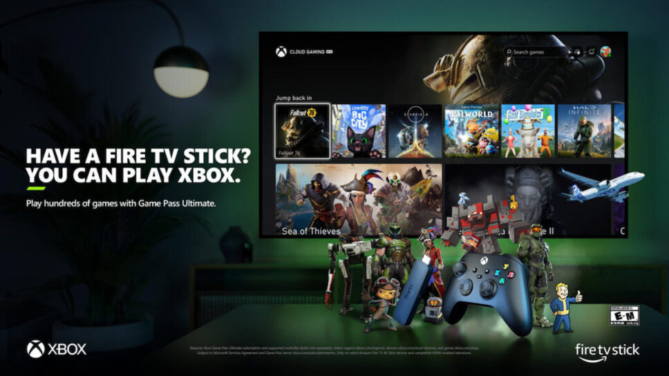 Xbox is coming to Amazon Fire TV, allowing selected gamers to play without a console cover image