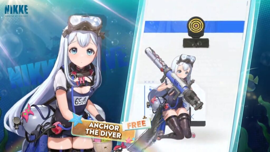 Anchor the Diver costume in Dave the Diver collab