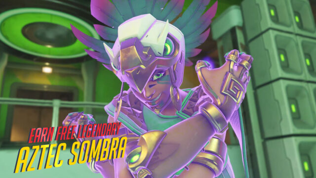 Overwatch 2 teases free-to-earn Aztec Sombra skin for Season 11 preview image