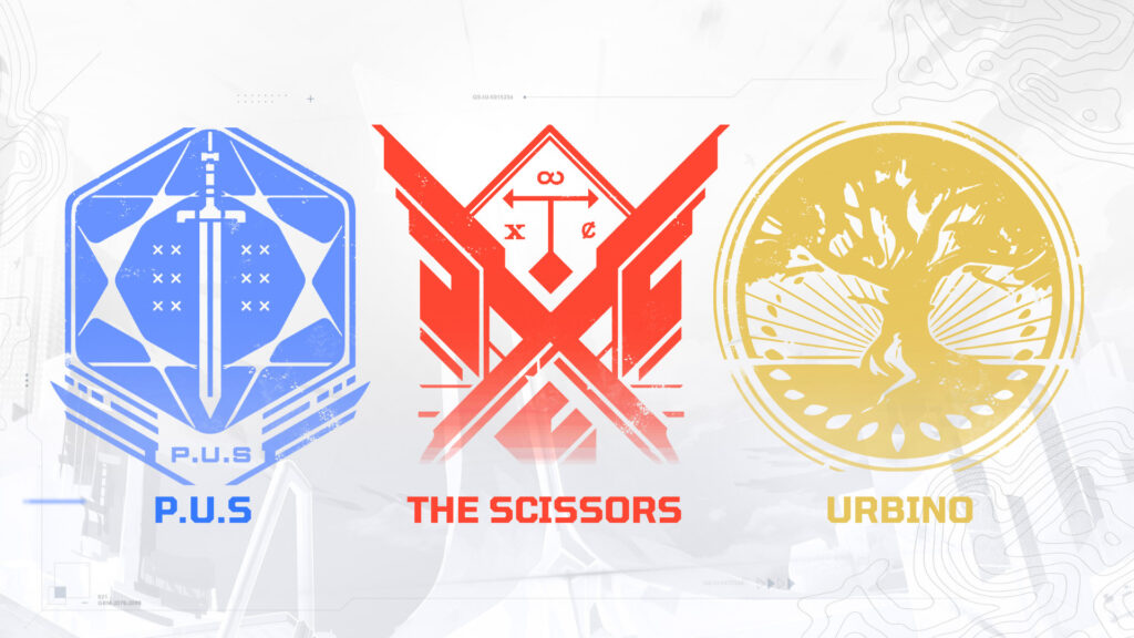 The three factions (Image via iDreamSky Technology Holdings Ltd)