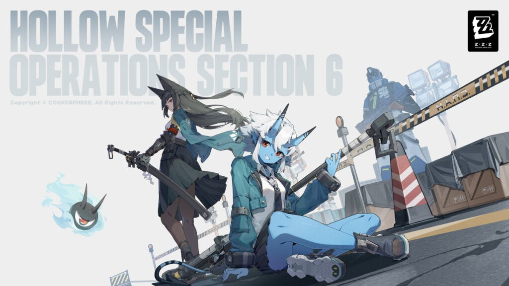 Artwork of the Hollow Special Operations Section 6 faction (Image via miHoYo)