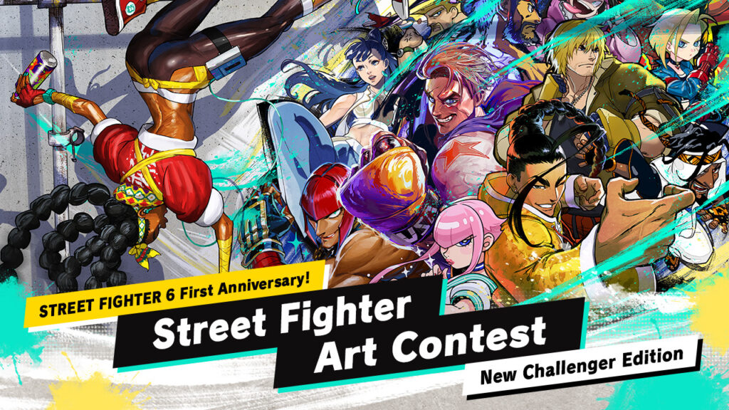 Street Fighter 6 anniversary art contest graphic (Image via Capcom)