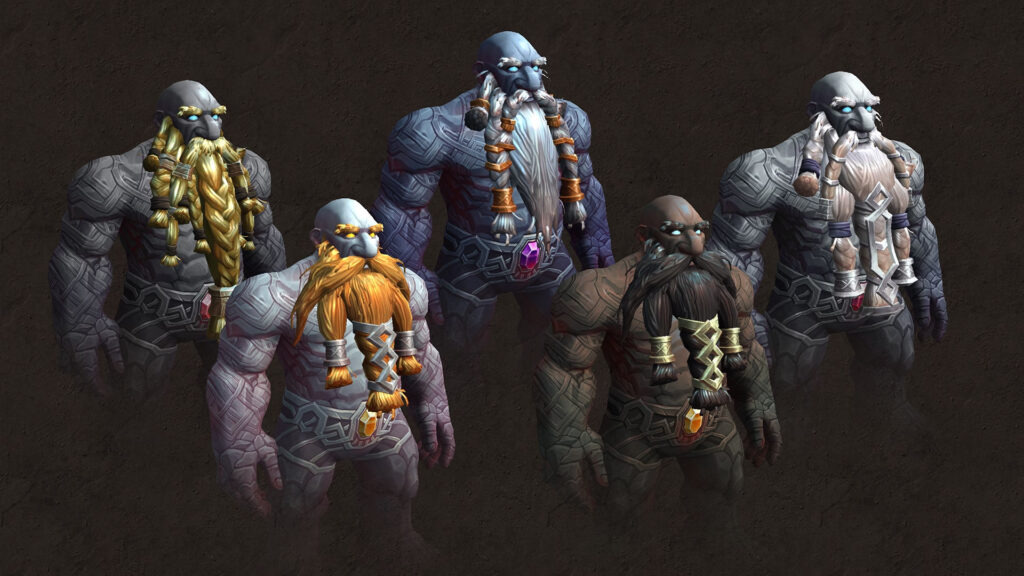Earthen in World of Warcraft (Image via Blizzard Entertainment)