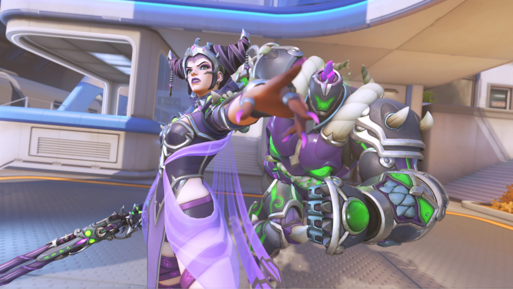 Overwatch 2 Calamity Empress Ashe and B.O.B. (Image via Blizzard Entertainment)