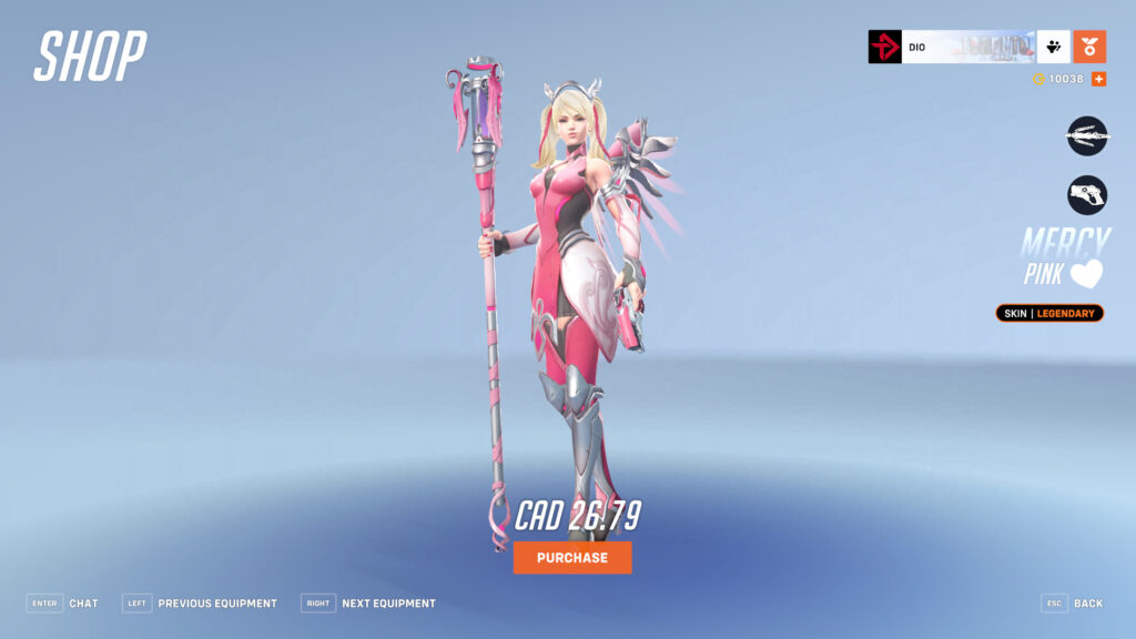 Pink Mercy price (Image via esports.gg)