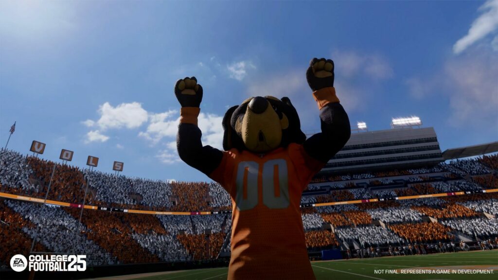Mascots, traditions, stadiums, and crowds were the focus of the June 26 Sights and Sounds Deep Dive (Image via EA Sports)