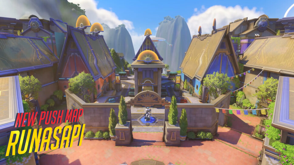 Everything we know about the new Runasapi Push map coming to Overwatch 2 cover image