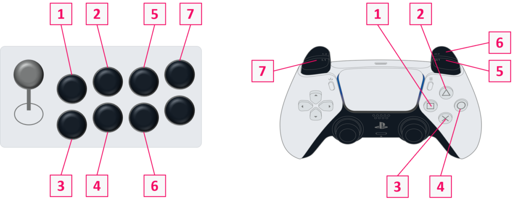 TEKKEN 8 button layout (image via Bandai Namco)