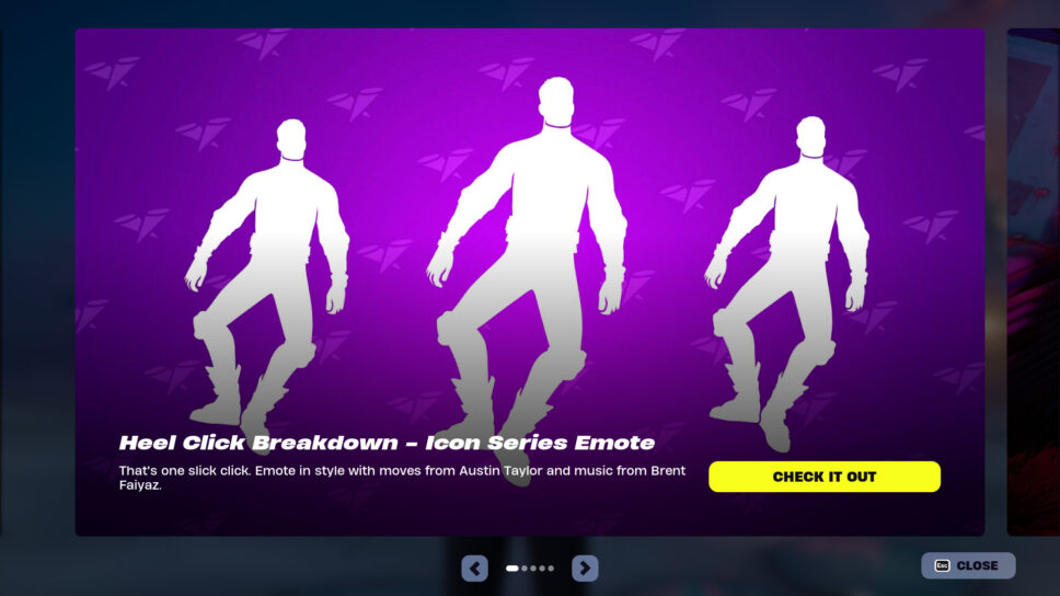 Heel Click Breakdown Fortnite Emote: Origin explained cover image