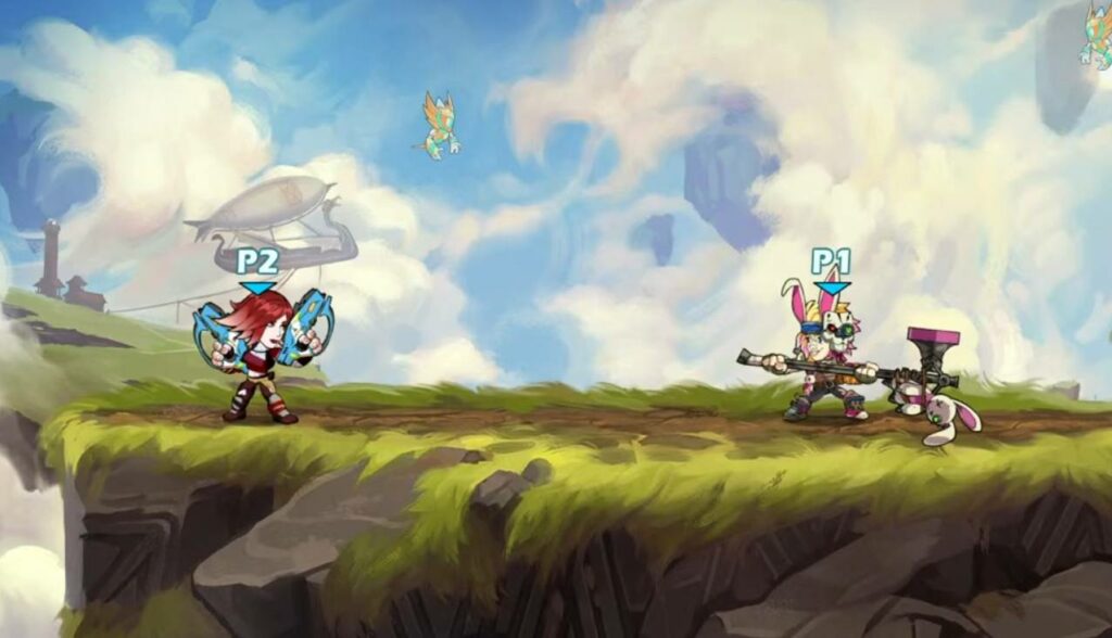 Tiny Tina and Lilith (Image via Brawlhalla)