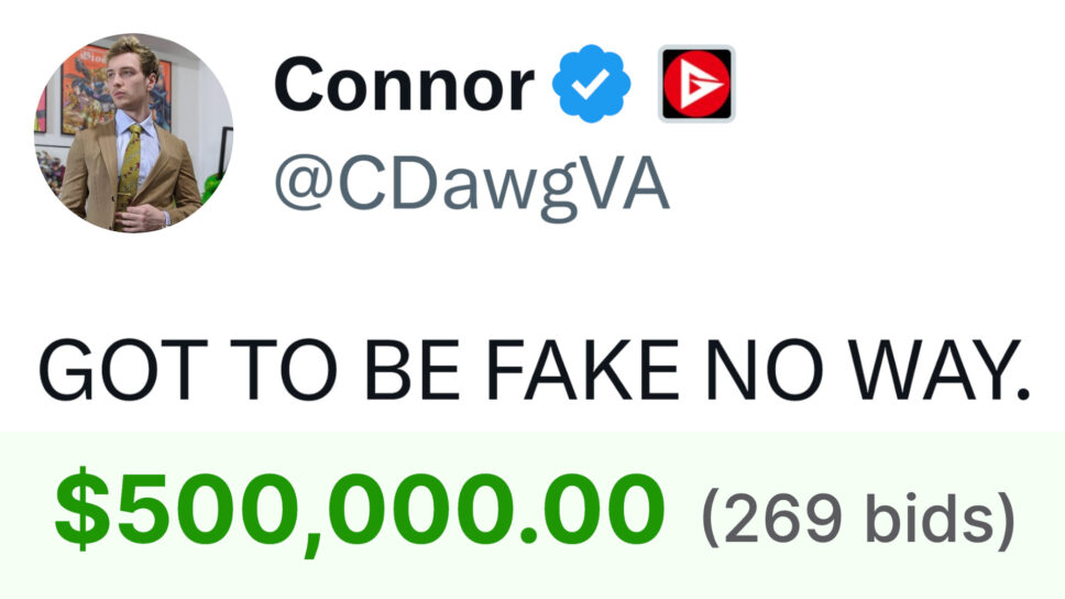 CDawgVA charity auction plagued by fake bids before it even starts cover image