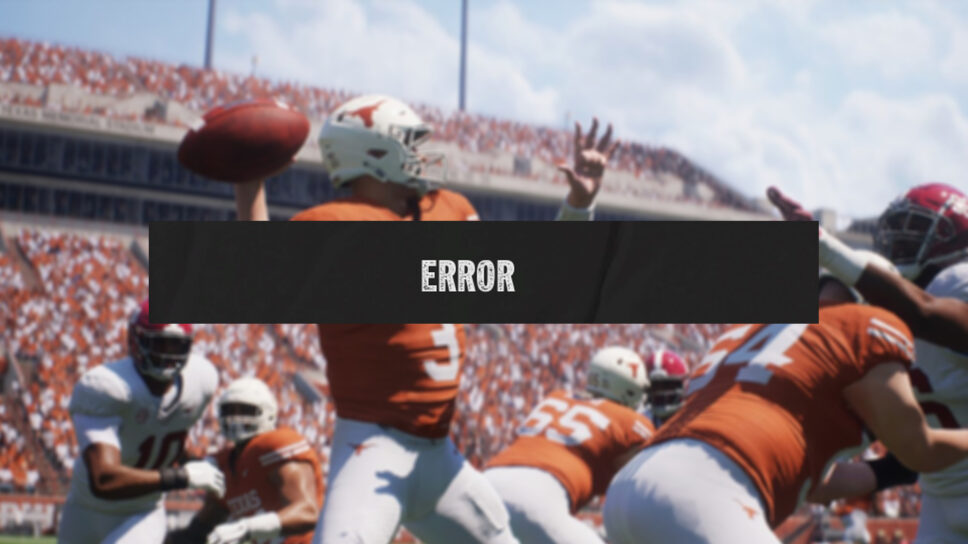 Is there a fix to the “EA Servers Down” error in College Football 25? cover image