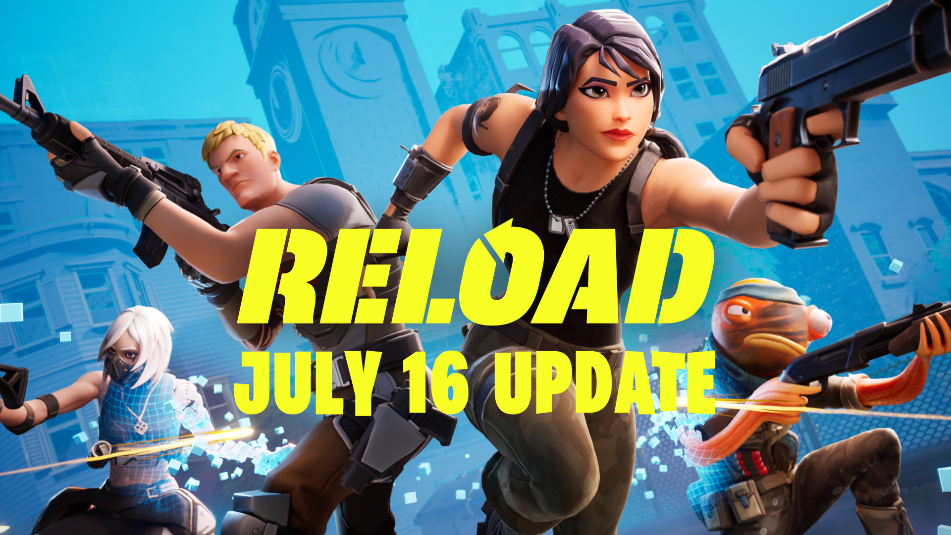 Обновление Fortnite Reload от 16 июля добавляет громовой дробовик и многое другое