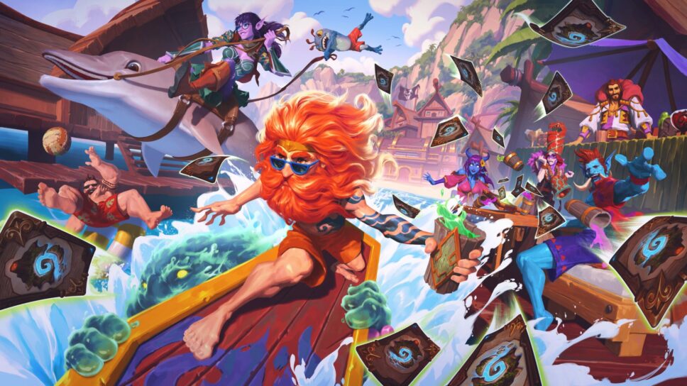 Hearthstone team talks Perils in Paradise expansion: “You can feel what it would be like to take the iconic Warcraft characters on vacation.” cover image