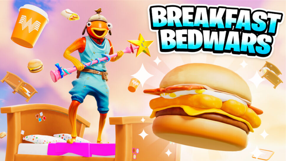 Whataburger announces “Breakfast in Bedwars”, branded Fortnite map and $25,000 tournament cover image