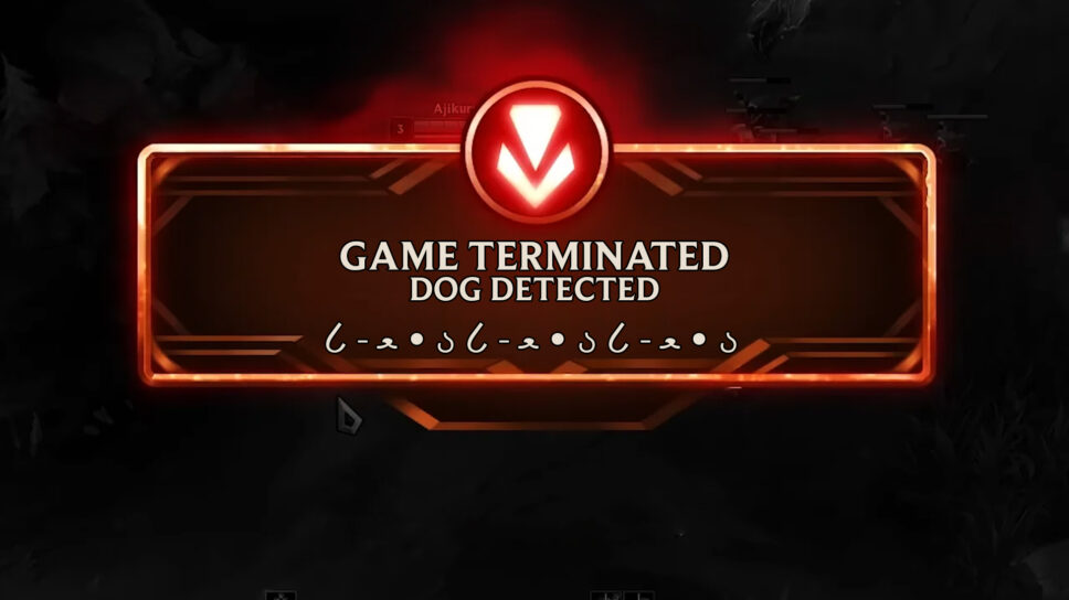 League of Legends: “The Dog” is allegedly crashing games via chat cover image