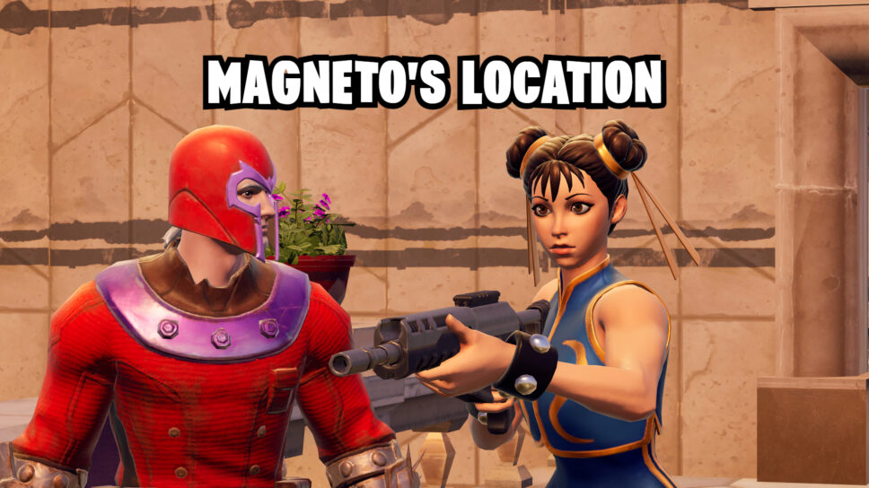Where is Magneto in Fortnite? Answered cover image