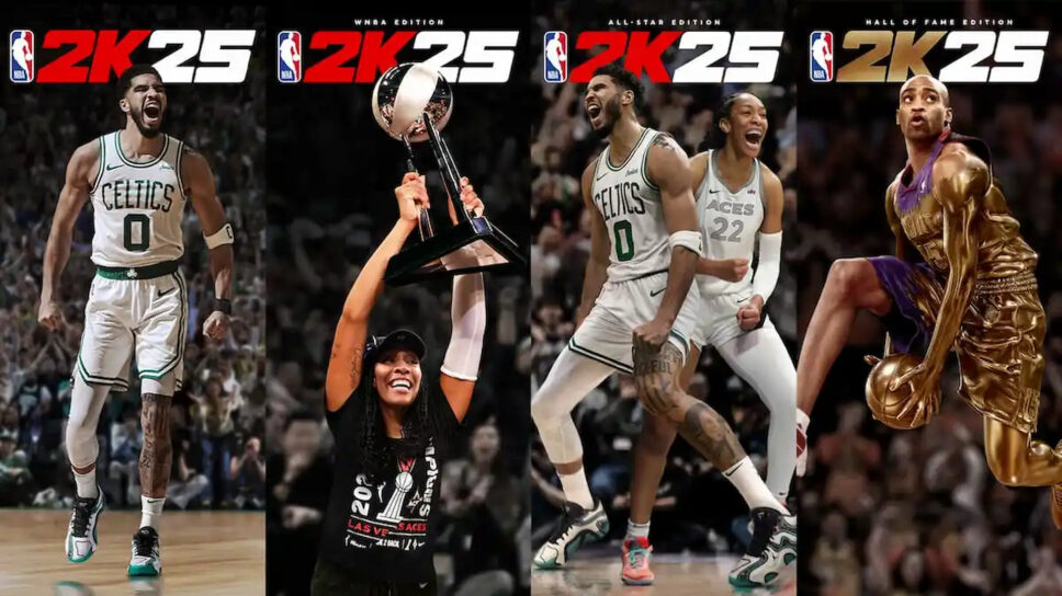 All pre-order bonuses for NBA 2K25 cover image