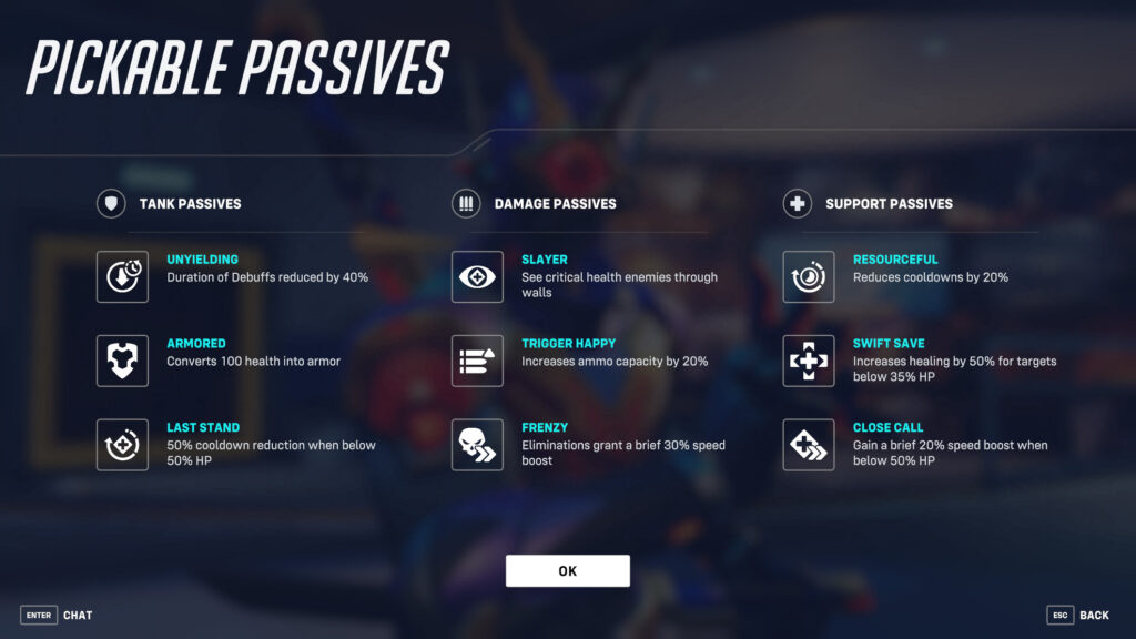 Overwatch 2 Quick Play Hacked Pickable Passives game mode (Image via esports.gg)