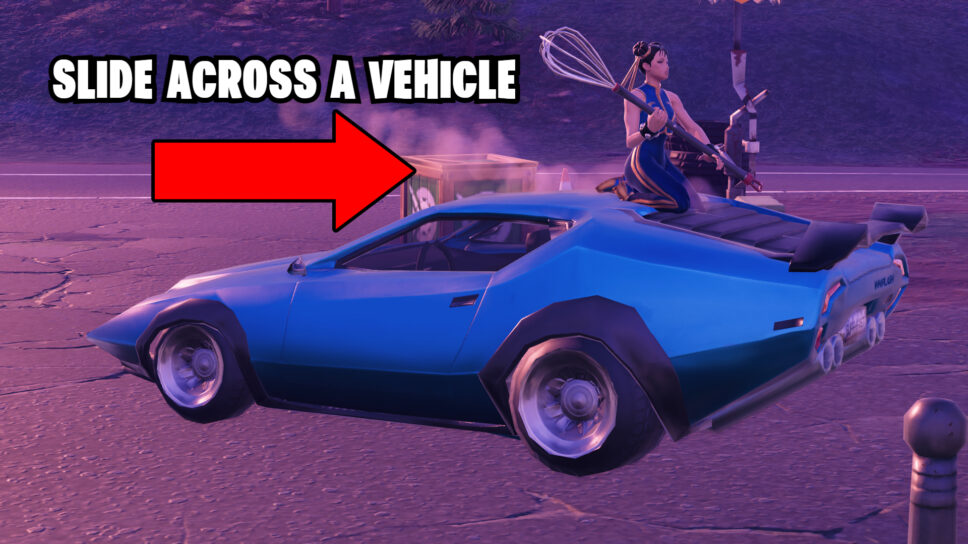 How to slide across a vehicle in Fortnite cover image