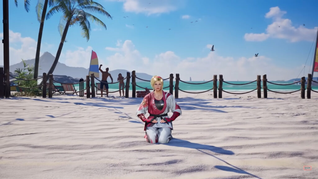 Lidia on the TEKKEN 8 stage Seaside Resort (image via Bandai Namco Esports)