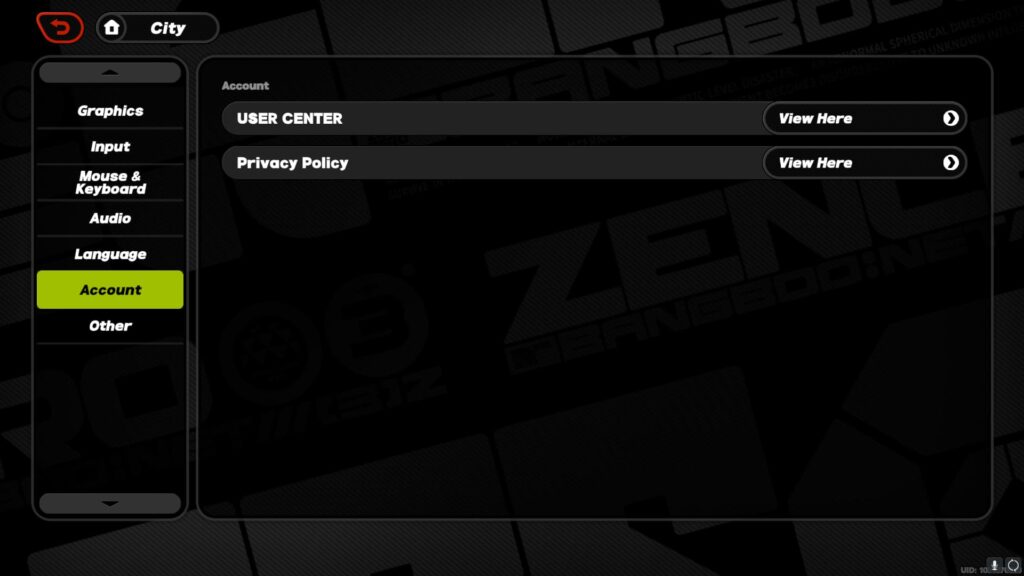 The USER CENTER is where you can see all of your linked accounts (Screenshot via esports.gg)