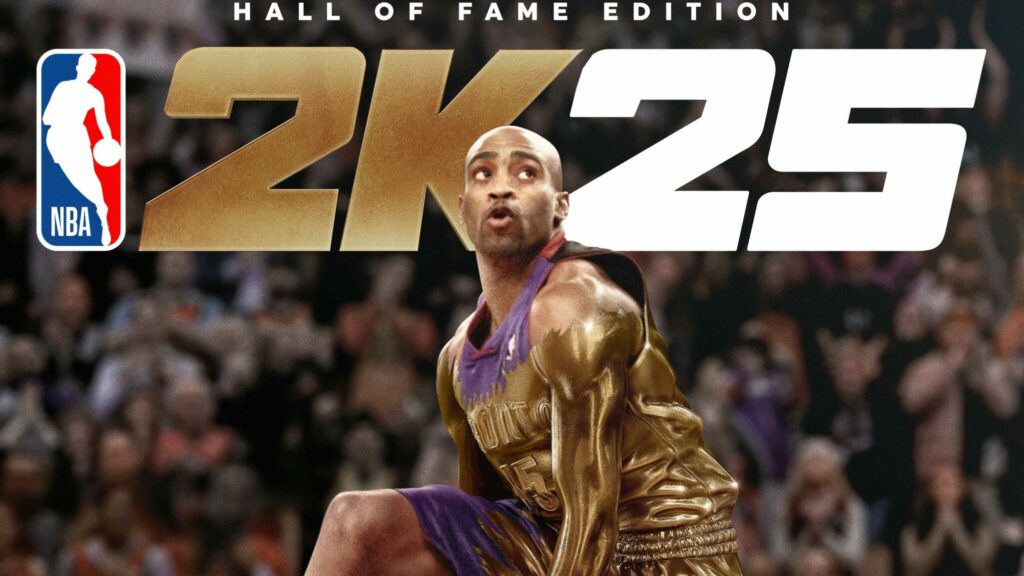 The only edition with Vince Carter on the cover (Image via NBA 2K25)