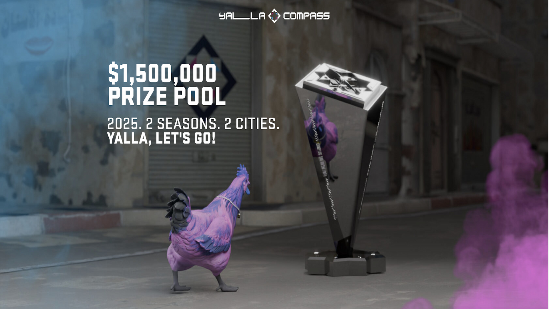 YaLLa Esports unveil 2 CS2 tournaments for 2025 with a combined $1.5 million prize pool