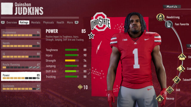 How to make your player a captain in College Football 25 preview image