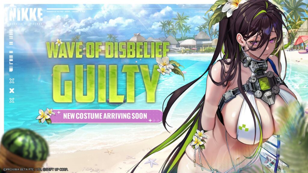 Guilty: Wave of Disbelief is a new costume in the Summer Event