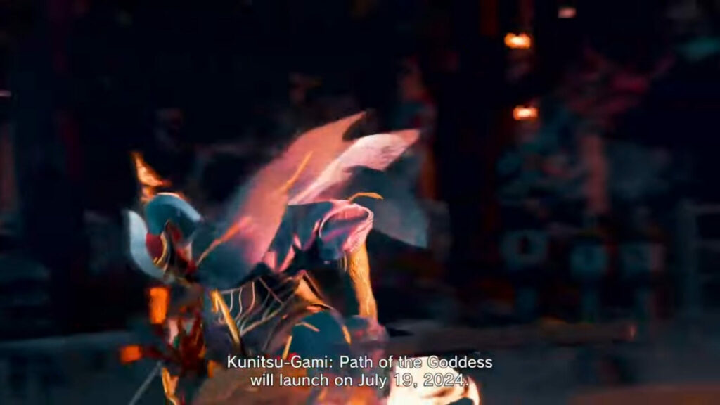 Kunitsu-Gami: Path of the Goddess release date (Image via Capcom)