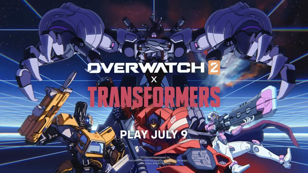 Overwatch 2 x Transformers release date (Image via Blizzard Entertainment)