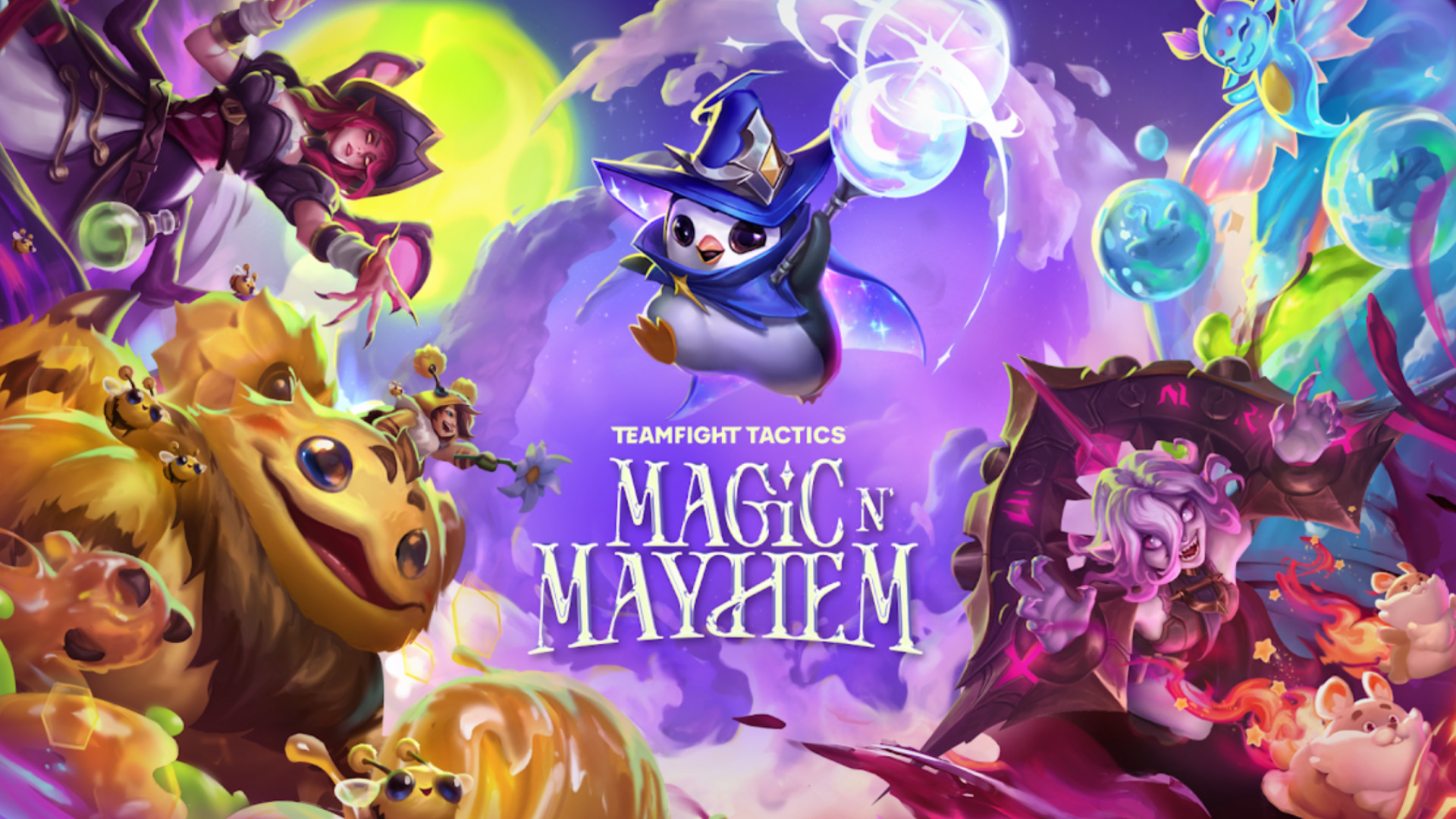 TFT анонсирует новый набор Magic n’ Mayhem: дата выхода, чемпионы и многое другое