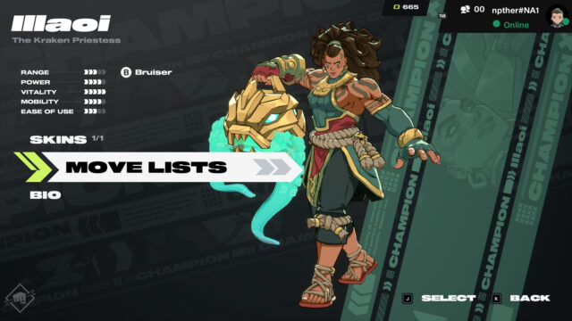 2XKO Illaoi move list, specials, supers, and more preview image