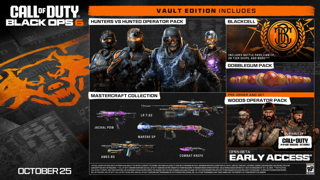 CoD Black Ops 6 Vault Edition (Image via Activision Publishing Inc.)