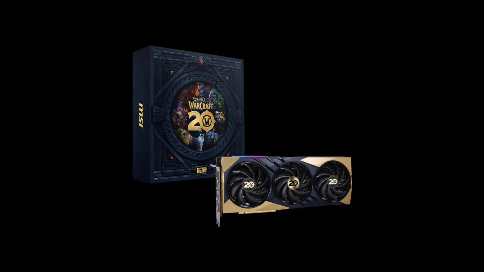 Blizzard and MSI create World of Warcraft graphics card cover image