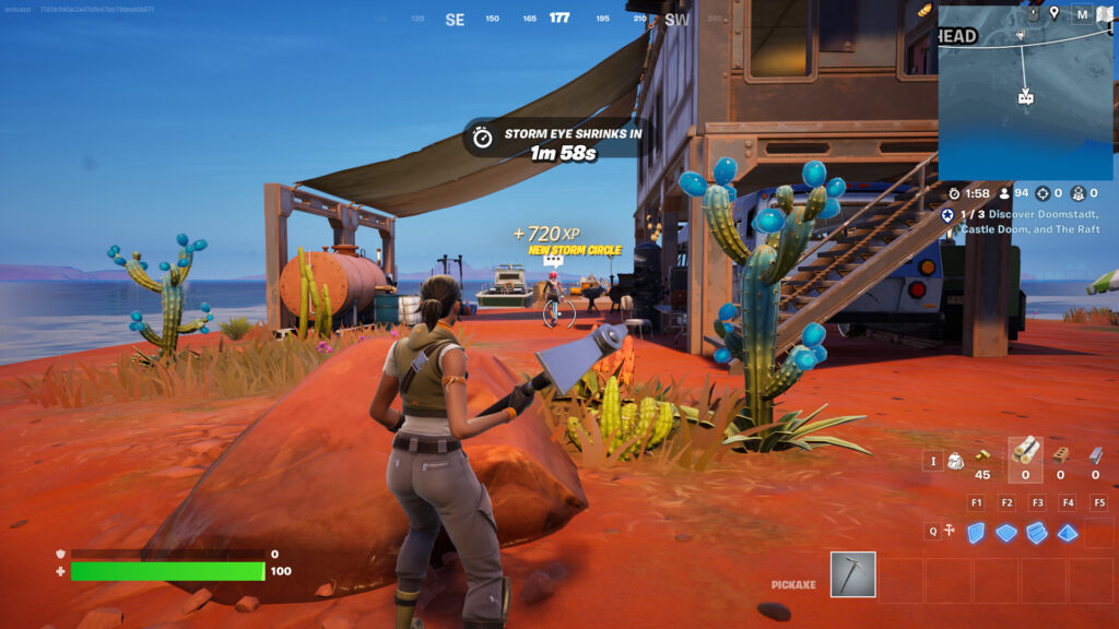 She's on the South of the Island (Screenshot by esports.gg)