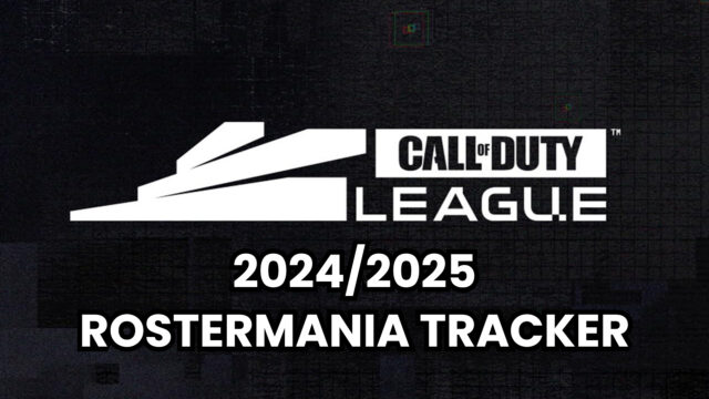 CDL Rostermania 2024/25 tracker: All roster moves preview image