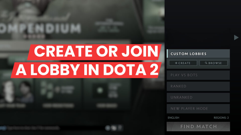 How to create a lobby in Dota 2 cover image