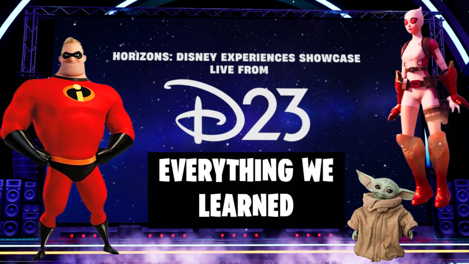 D23 Fortnite Event recap: Everything we learned cover image