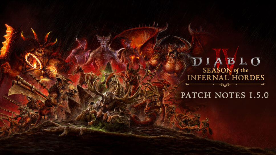 Diablo 4 Season 5 Patch Notes: Everything new in Patch 1.5.0 cover image