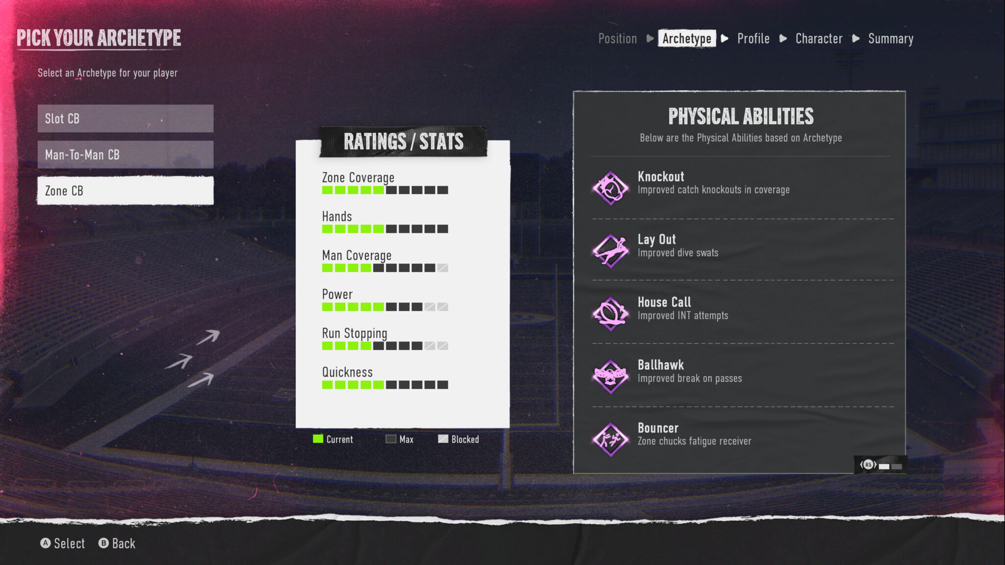 College Football 25: Best Road to Glory CB archetype | esports.gg