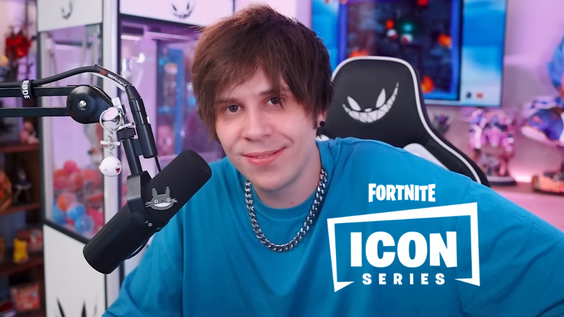 YouTuber Rubius teases potential Fortnite Icon Skin collab